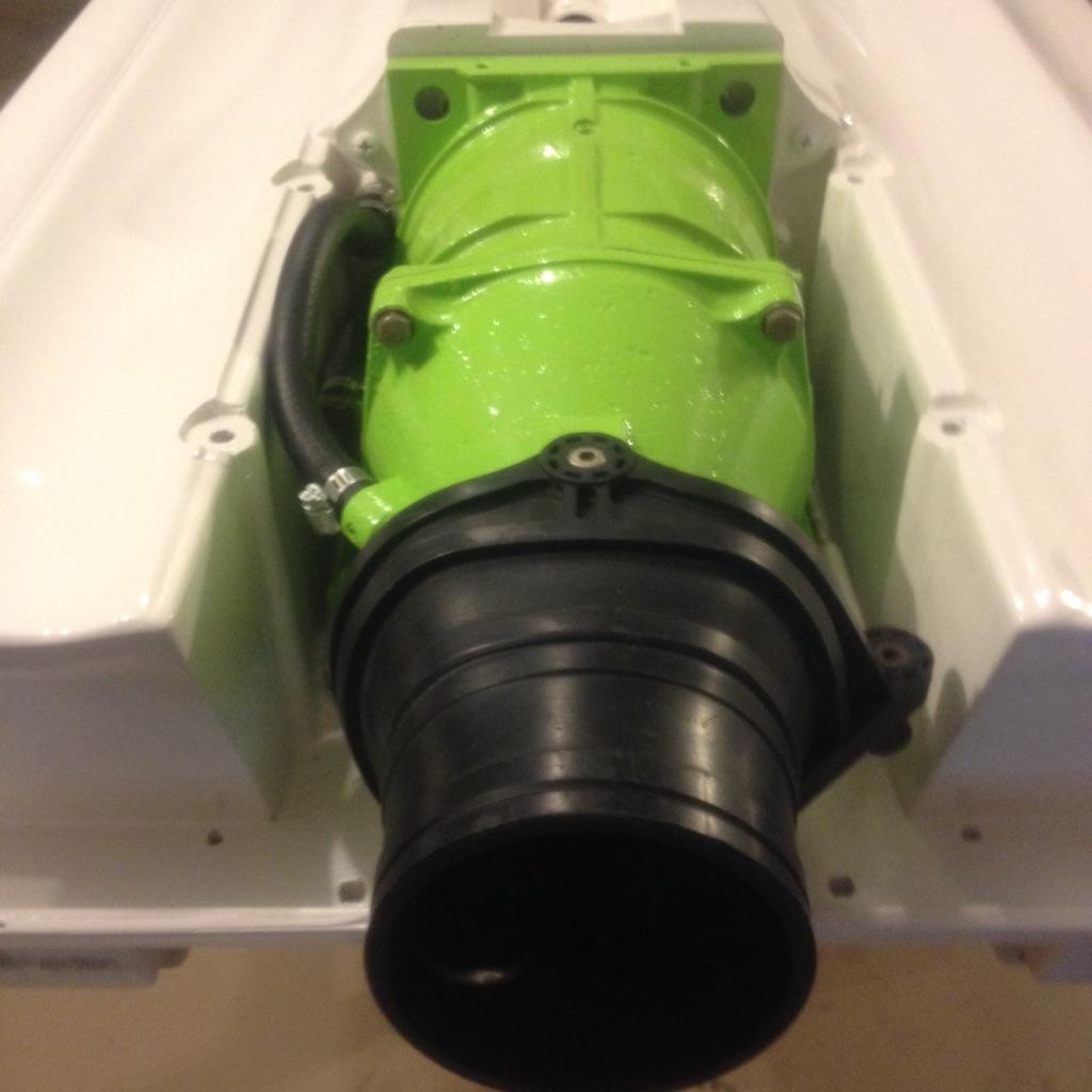 550 to 750 pump conversion aluminum