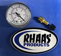 Pressure Test Gauge and Fill